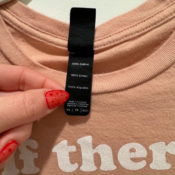 Light Pink Graphic Tee - Picture 3 of 4